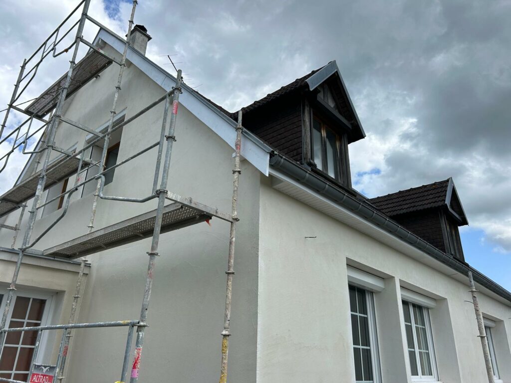 Chantier Isolation Thermique par l'Extérieur normandie rouen