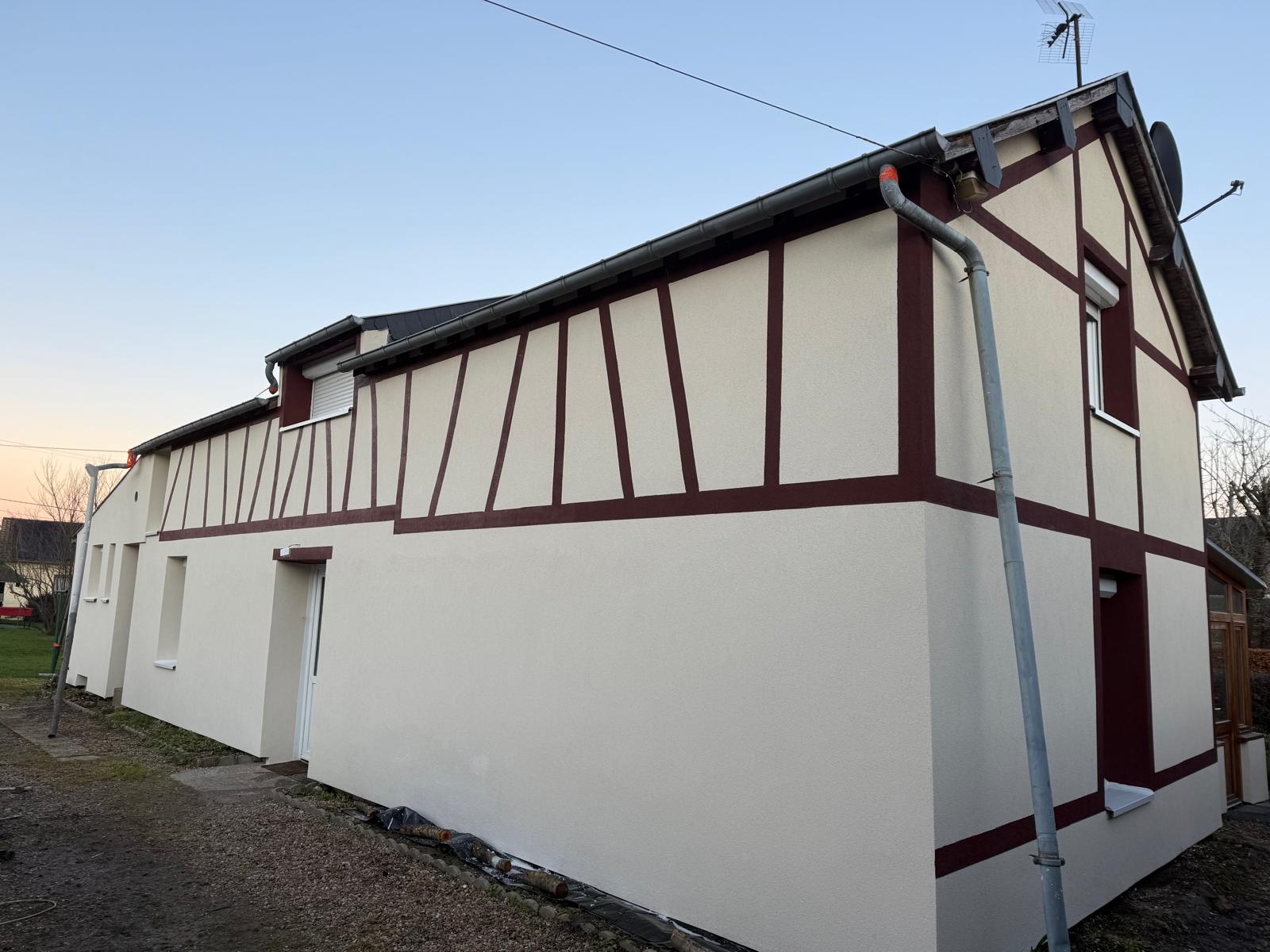 isolation exterieur ancien andelle